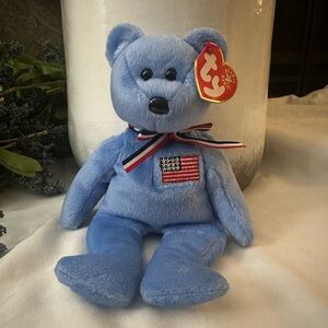 Rare TY beanie baby America with errors